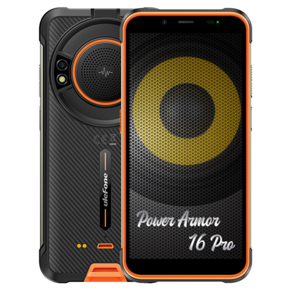 Смартфон Ulefone Power Armor 16 Pro оранжевый